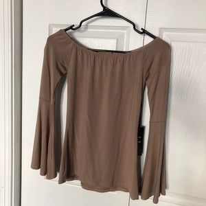 Brand new drape sleeve blouse